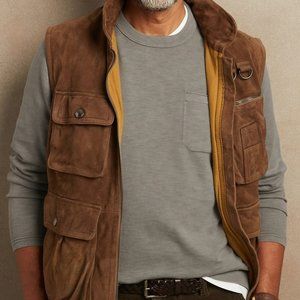 Banana Republic Organic Cotton Garment Dyed Sweater